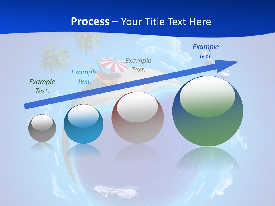 Liner City Landscape PowerPoint Template