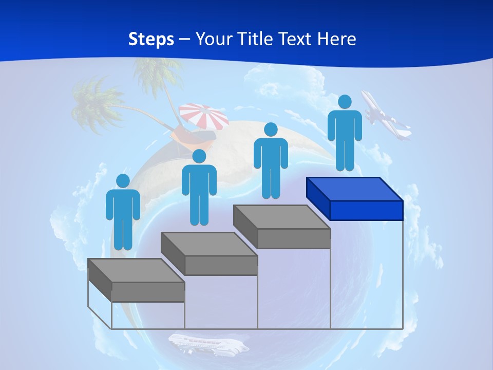 Liner City Landscape PowerPoint Template