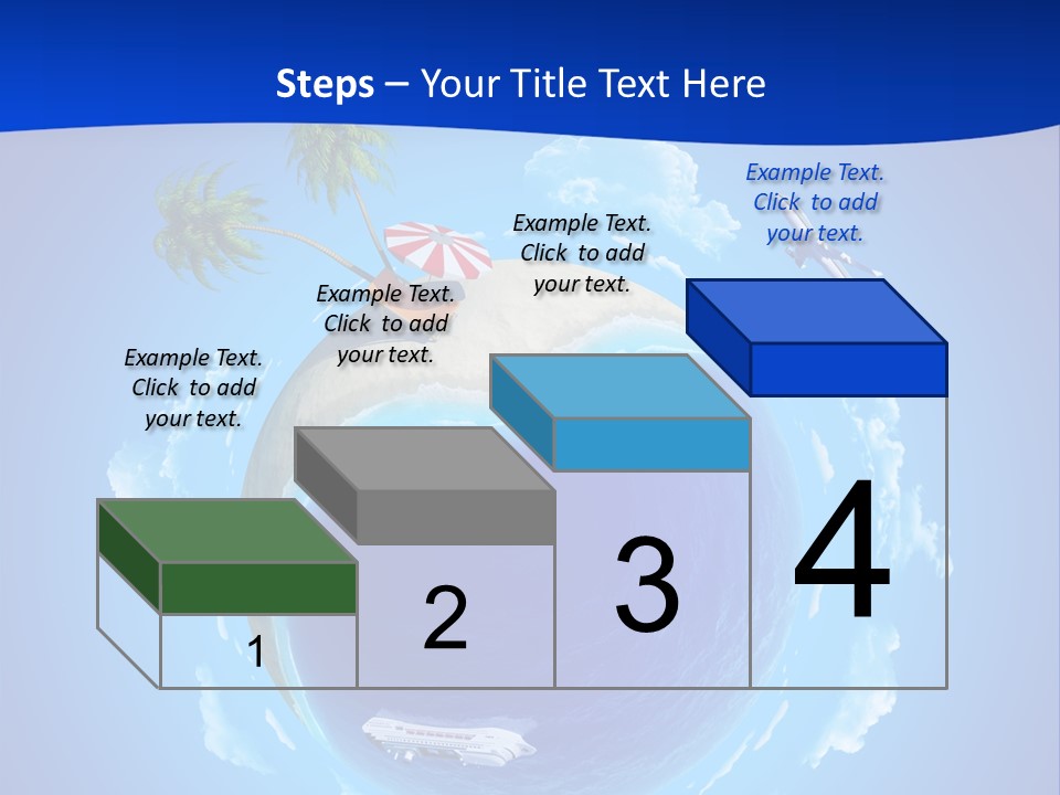 Liner City Landscape PowerPoint Template