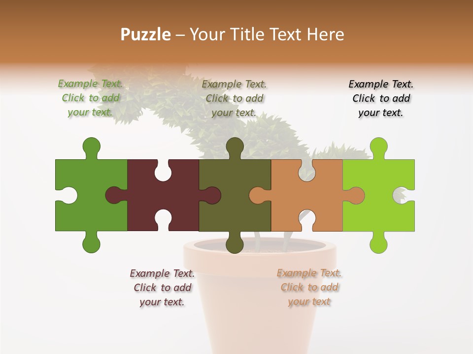 Sign White Market PowerPoint Template