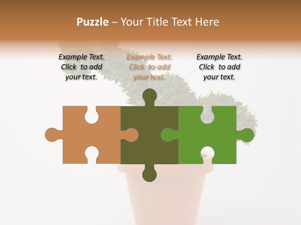 Sign White Market PowerPoint Template