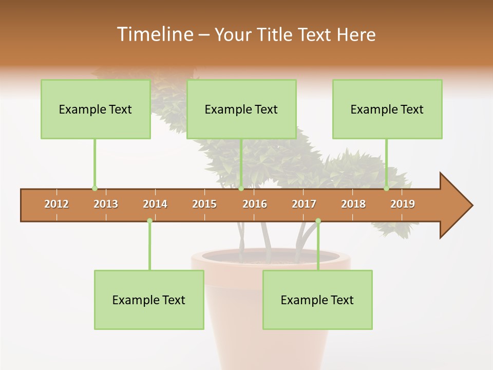 Sign White Market PowerPoint Template