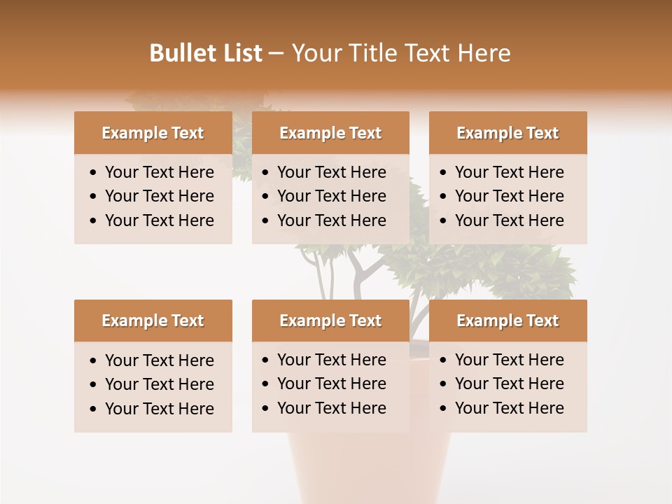 Sign White Market PowerPoint Template