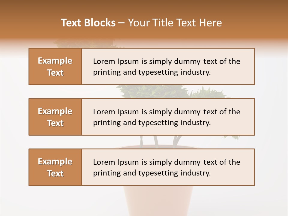 Sign White Market PowerPoint Template