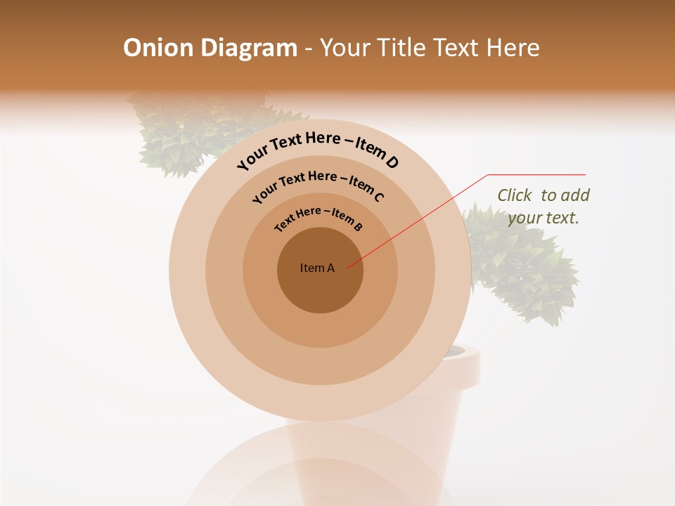 Sign White Market PowerPoint Template