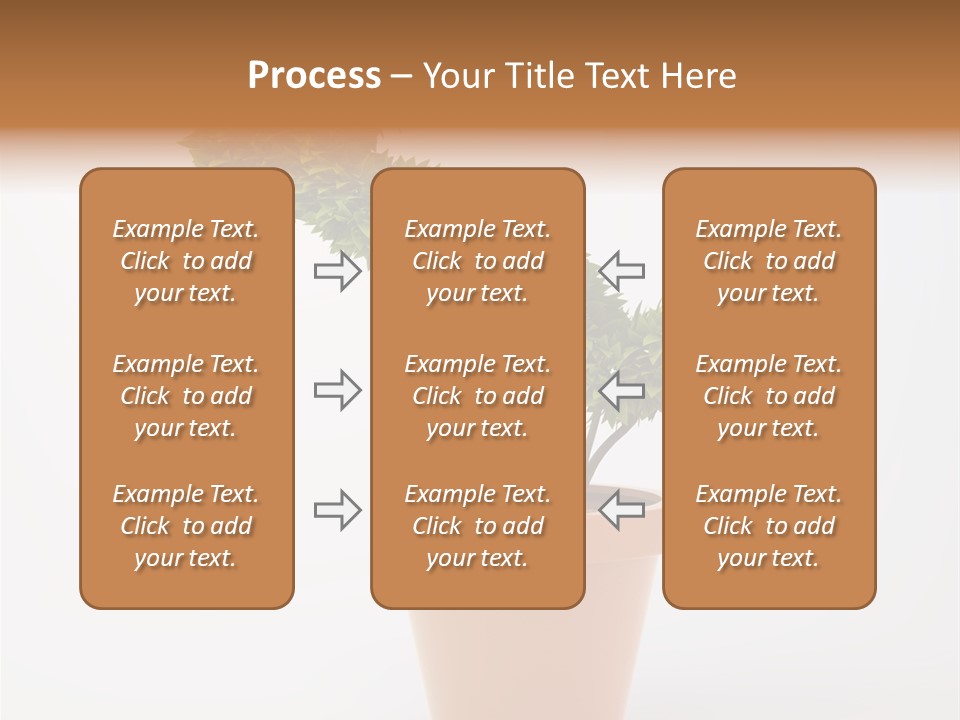 Sign White Market PowerPoint Template