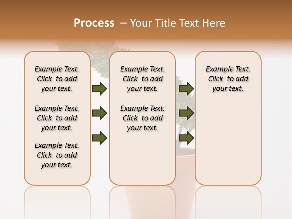 Sign White Market PowerPoint Template