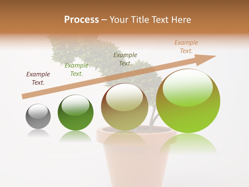 Sign White Market PowerPoint Template