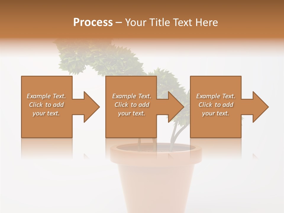 Sign White Market PowerPoint Template