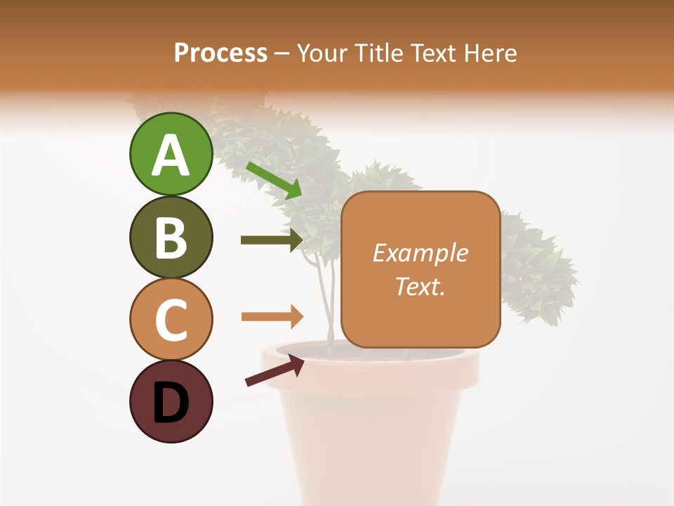 Sign White Market PowerPoint Template