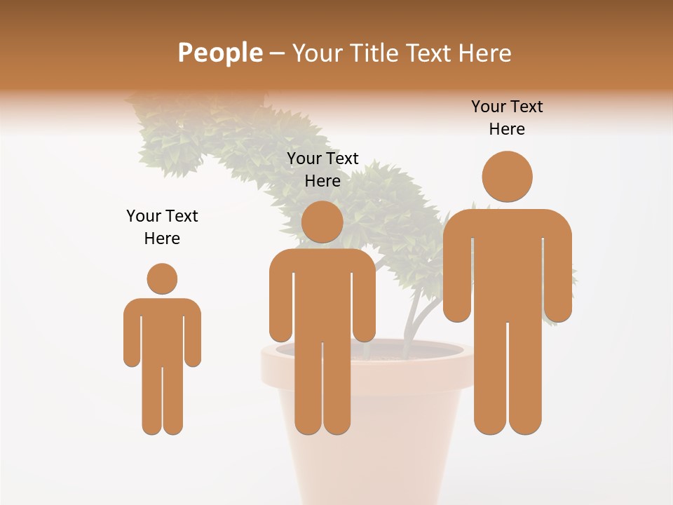 Sign White Market PowerPoint Template