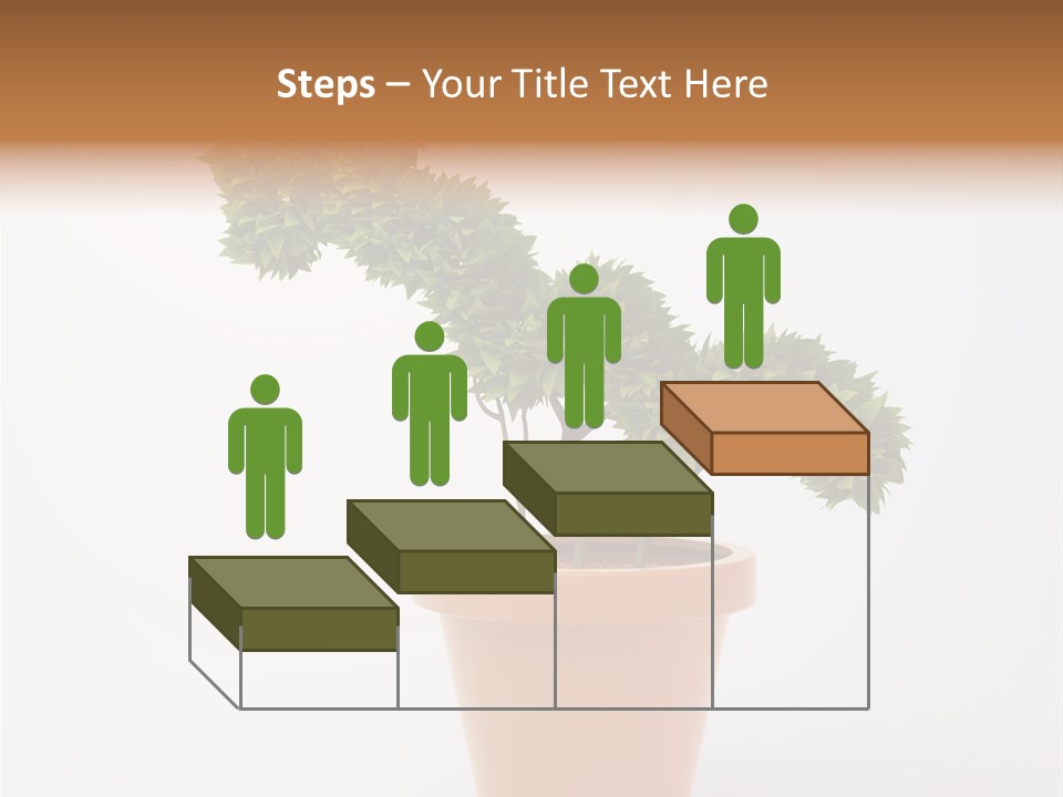 Sign White Market PowerPoint Template