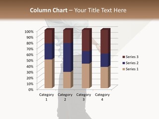 Happy Showing Businessman PowerPoint Template