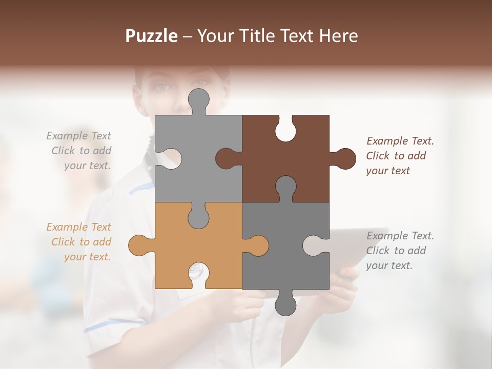 Technology Occupation Women PowerPoint Template