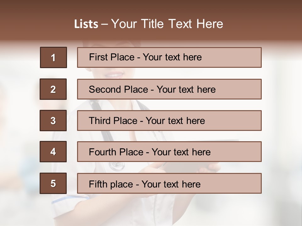 Technology Occupation Women PowerPoint Template
