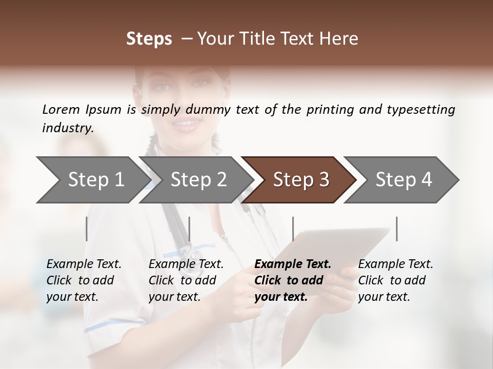 Technology Occupation Women PowerPoint Template
