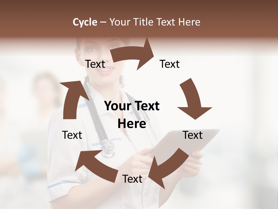 Technology Occupation Women PowerPoint Template