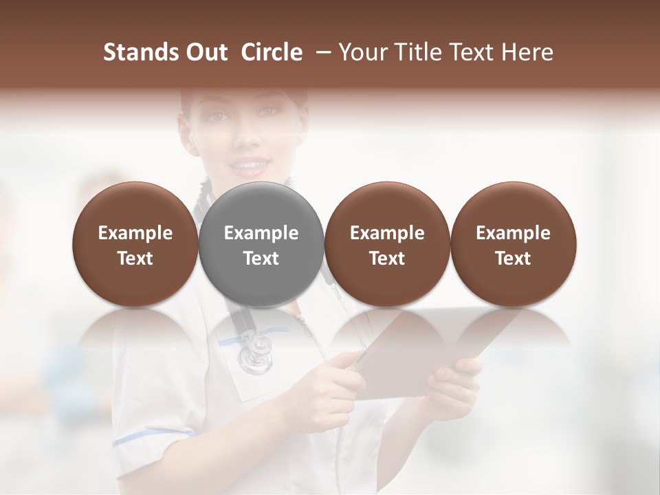 Technology Occupation Women PowerPoint Template