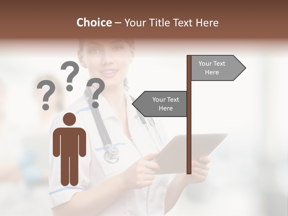 Technology Occupation Women PowerPoint Template