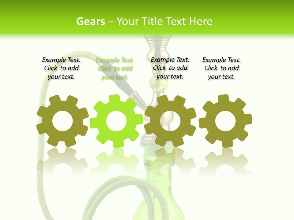 Water Arabia Turkish PowerPoint Template