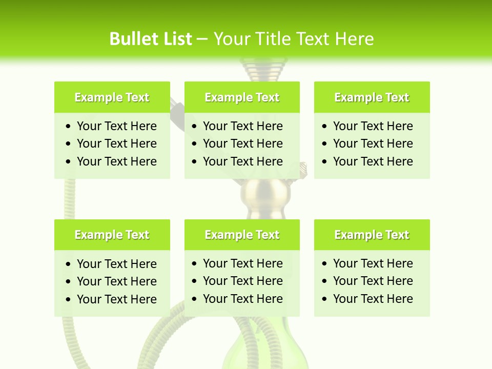 Water Arabia Turkish PowerPoint Template