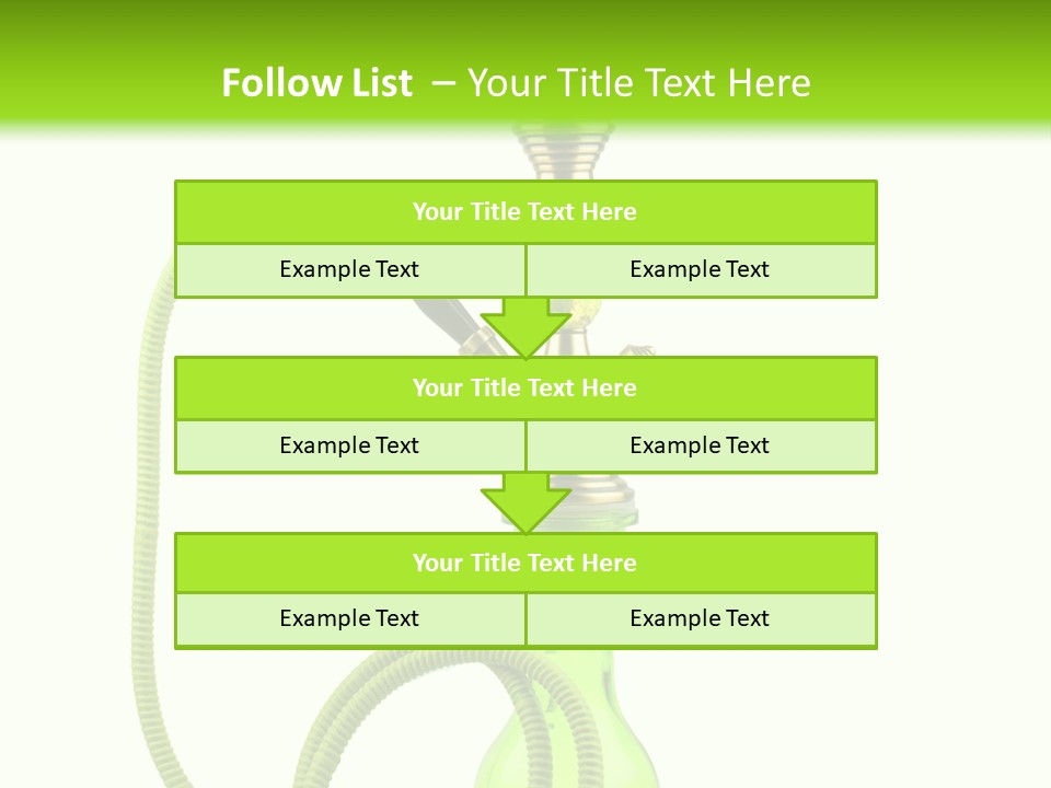 Water Arabia Turkish PowerPoint Template