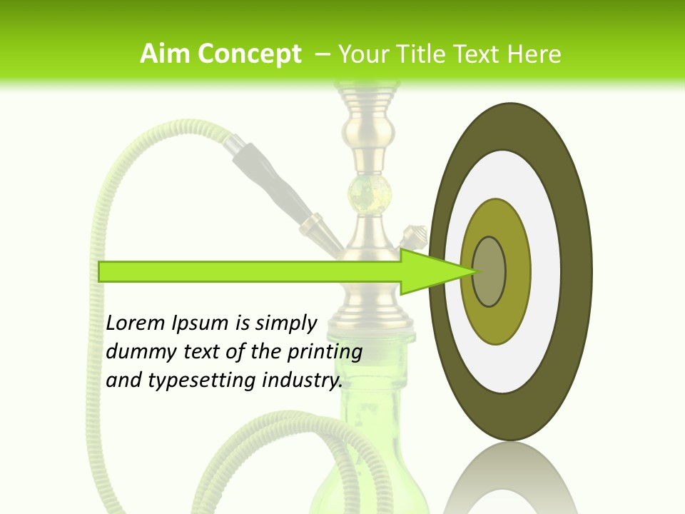 Water Arabia Turkish PowerPoint Template