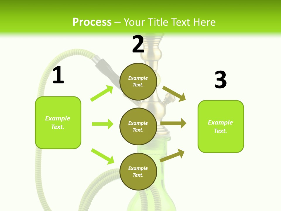 Water Arabia Turkish PowerPoint Template