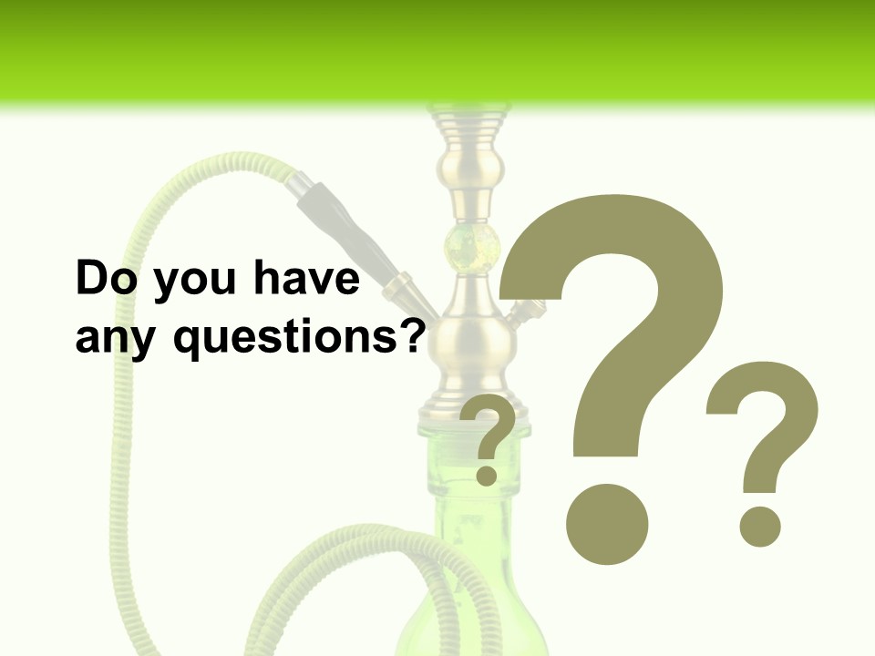 Water Arabia Turkish PowerPoint Template