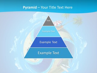 Blue Leisure Rest PowerPoint Template
