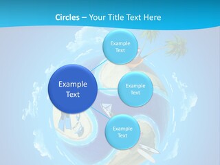 Blue Leisure Rest PowerPoint Template