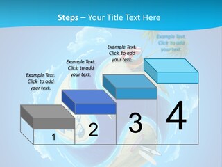 Blue Leisure Rest PowerPoint Template
