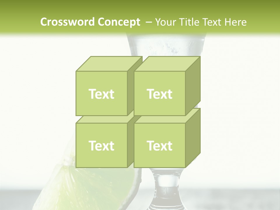 Tequila Cool Food PowerPoint Template