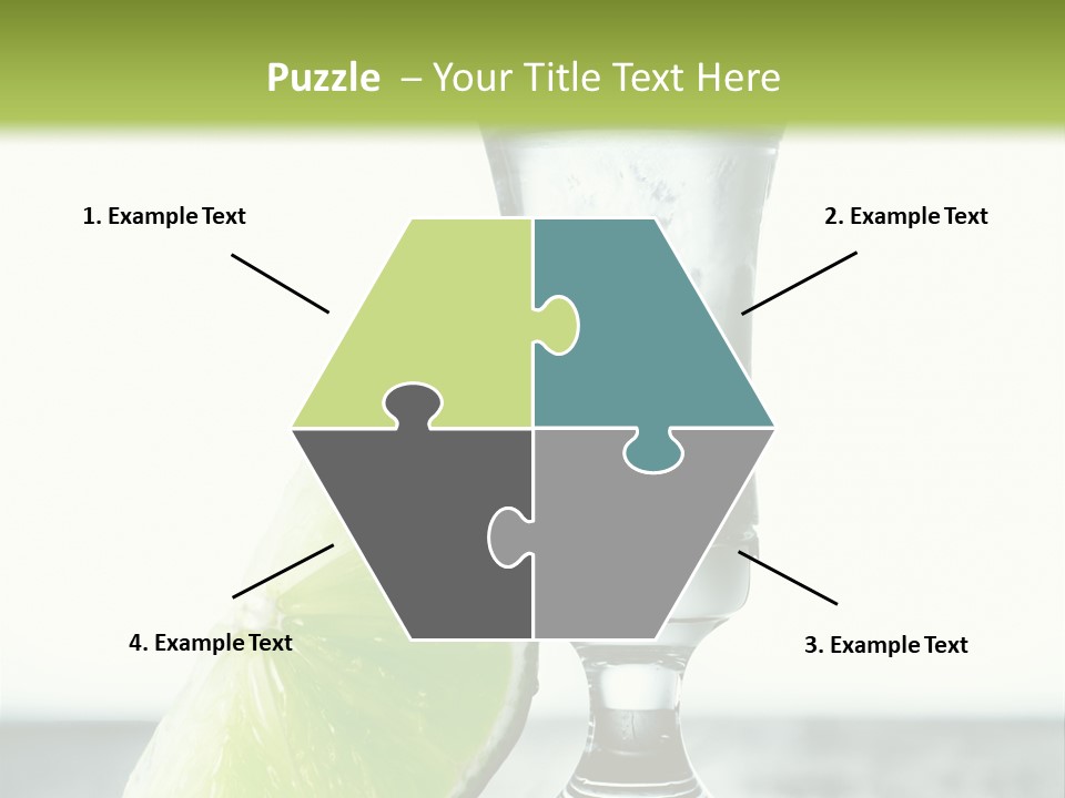 Tequila Cool Food PowerPoint Template