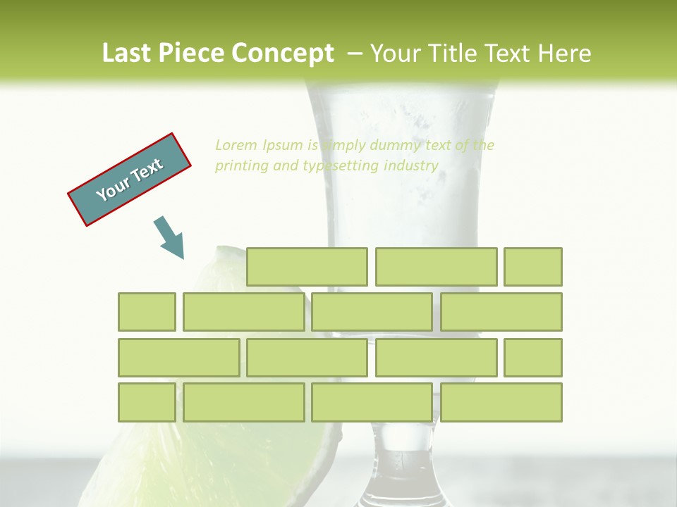 Tequila Cool Food PowerPoint Template