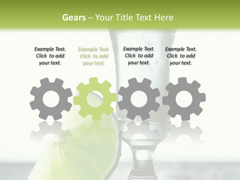 Tequila Cool Food PowerPoint Template