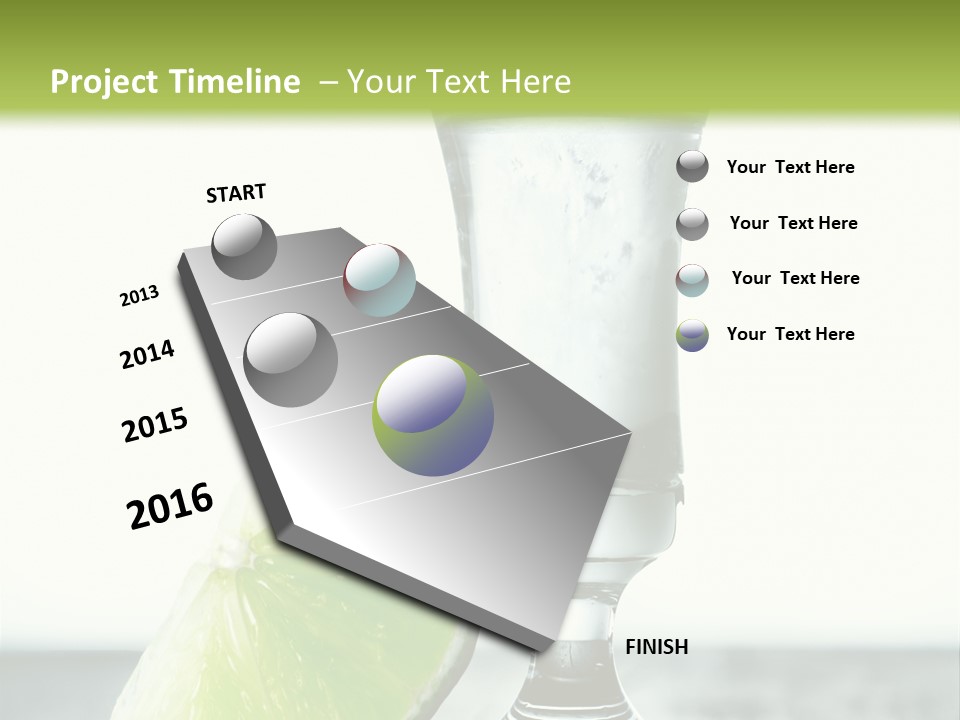 Tequila Cool Food PowerPoint Template