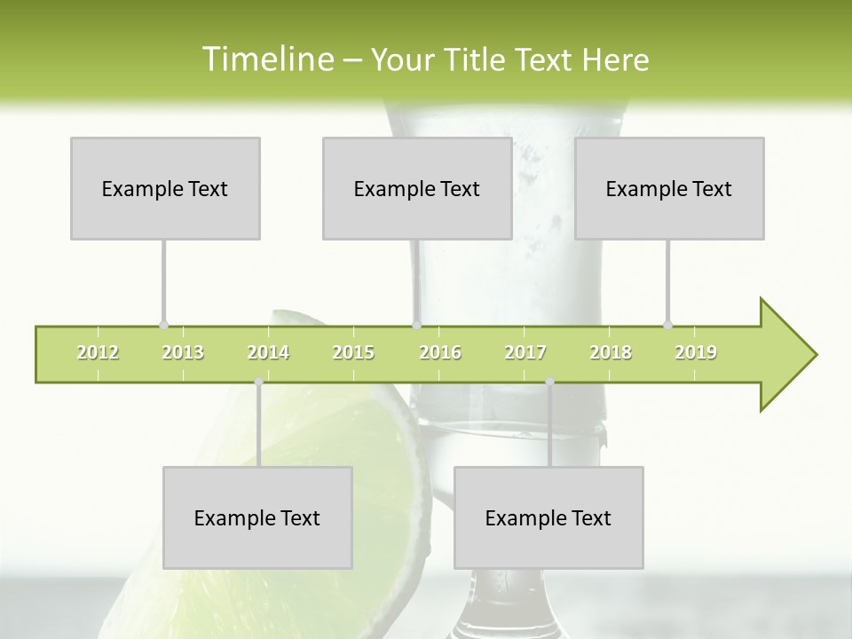 Tequila Cool Food PowerPoint Template