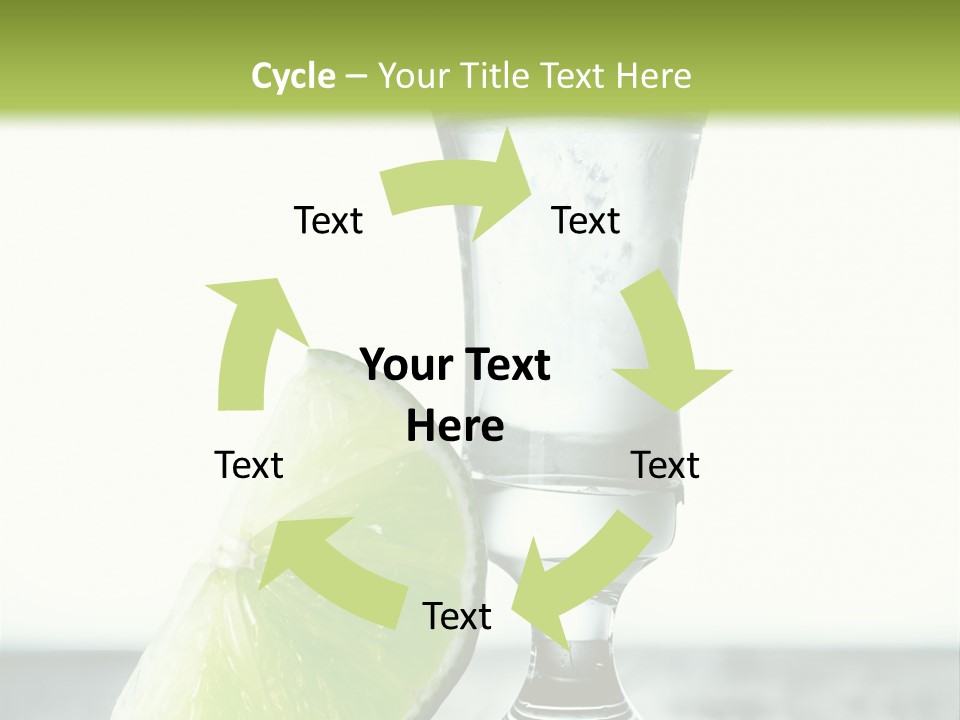 Tequila Cool Food PowerPoint Template