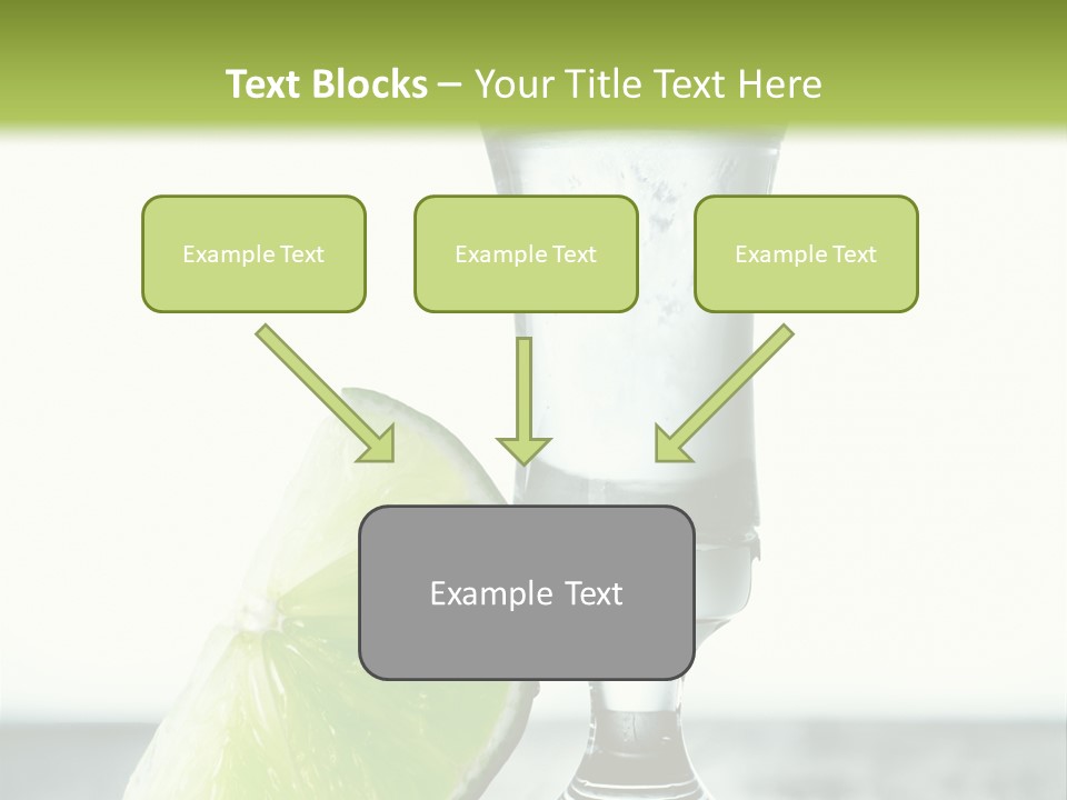 Tequila Cool Food PowerPoint Template