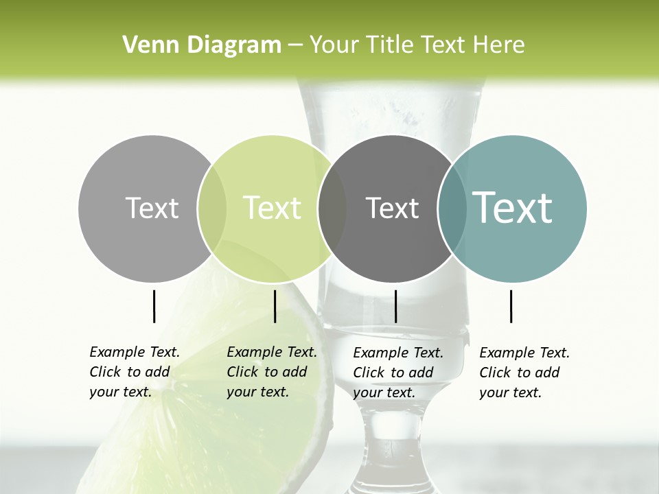 Tequila Cool Food PowerPoint Template