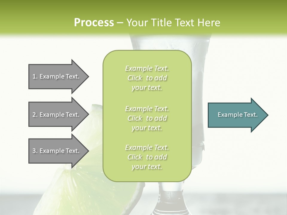 Tequila Cool Food PowerPoint Template