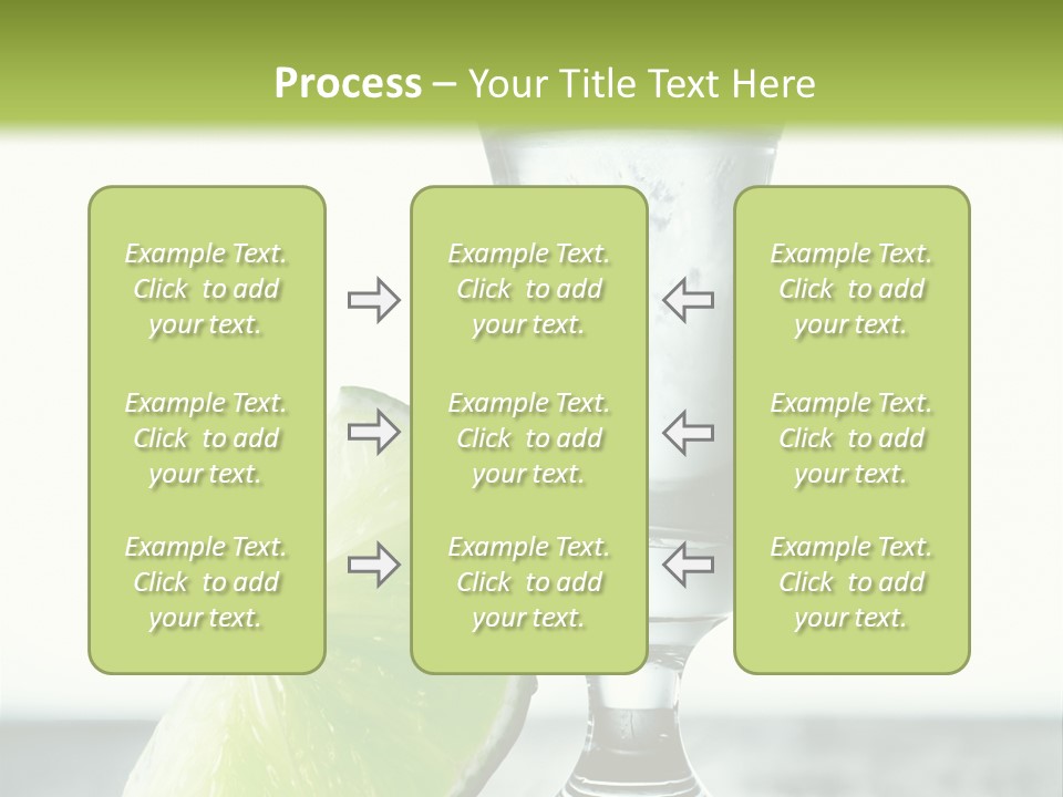 Tequila Cool Food PowerPoint Template