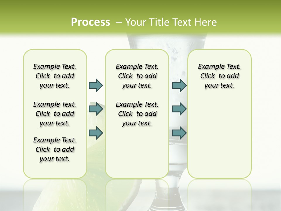Tequila Cool Food PowerPoint Template