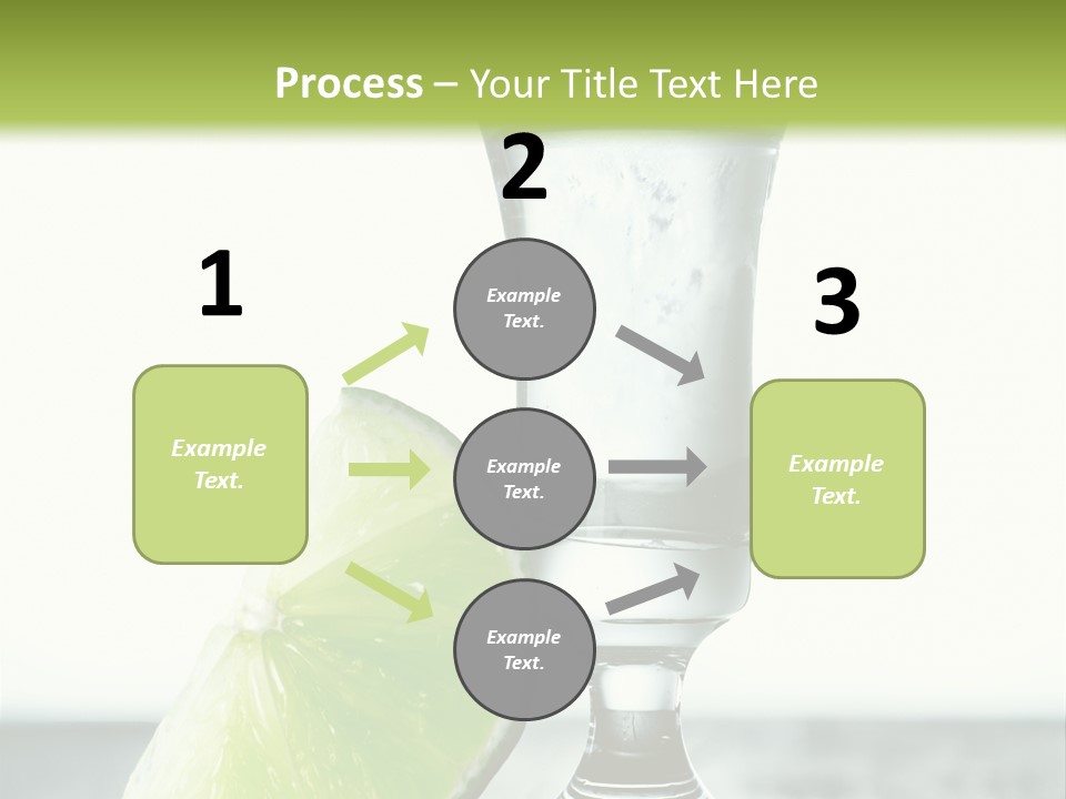 Tequila Cool Food PowerPoint Template