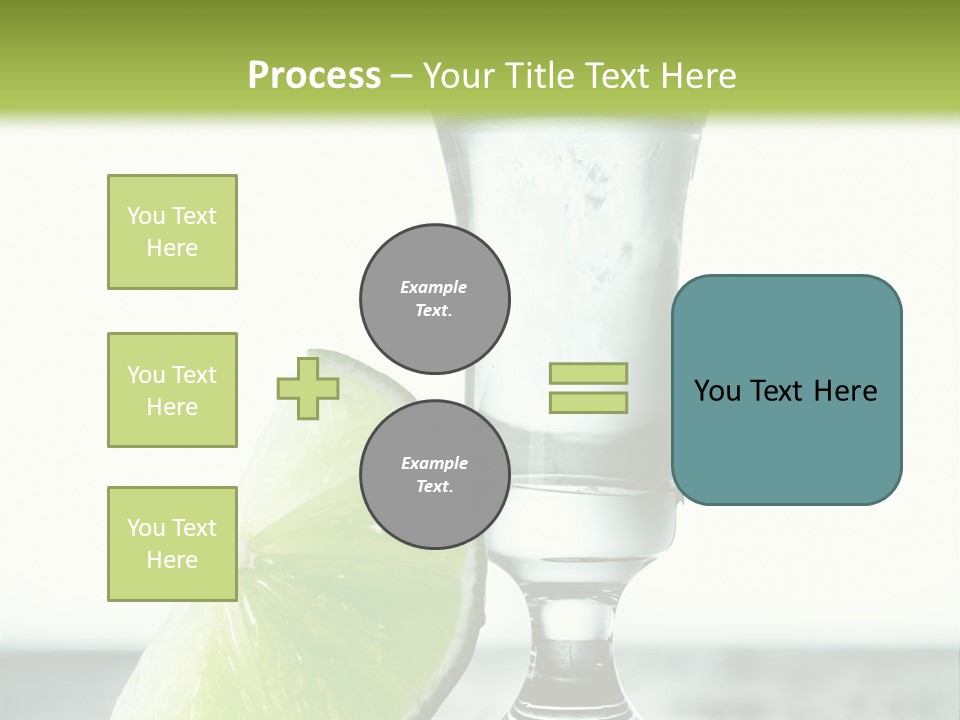 Tequila Cool Food PowerPoint Template