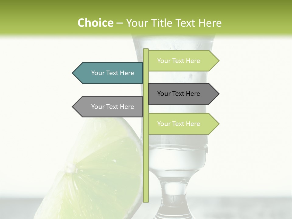 Tequila Cool Food PowerPoint Template