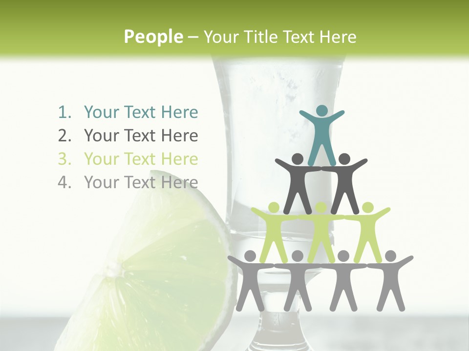 Tequila Cool Food PowerPoint Template