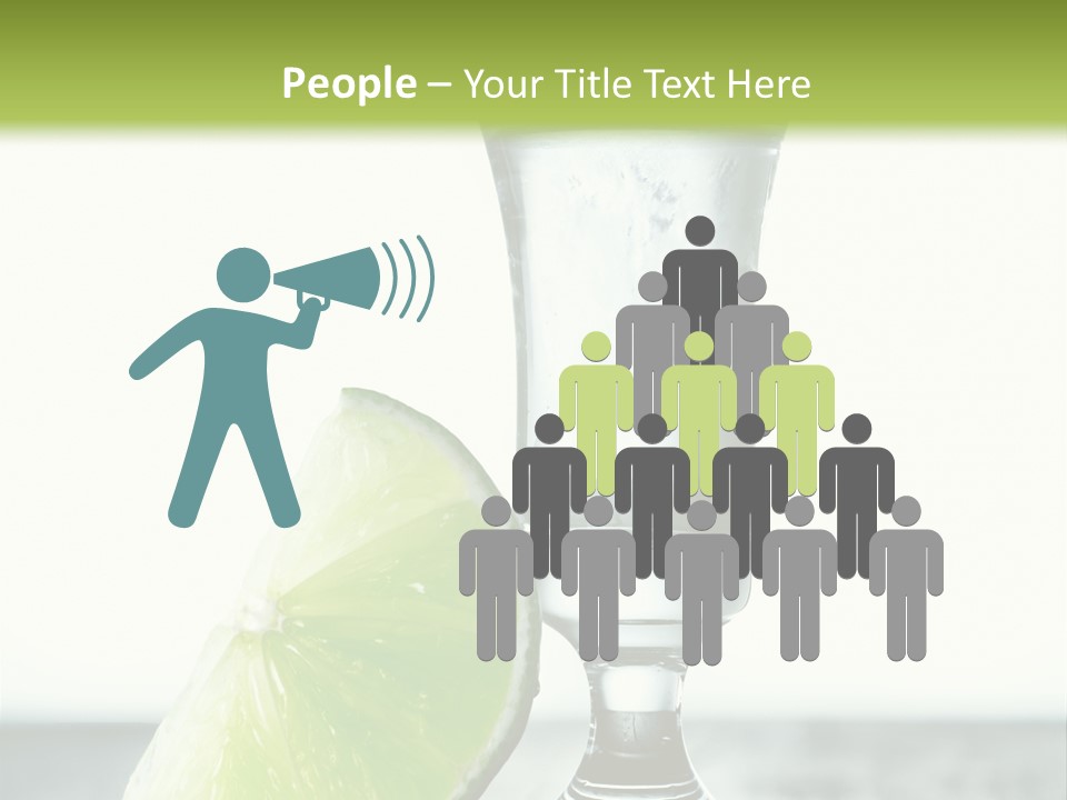 Tequila Cool Food PowerPoint Template