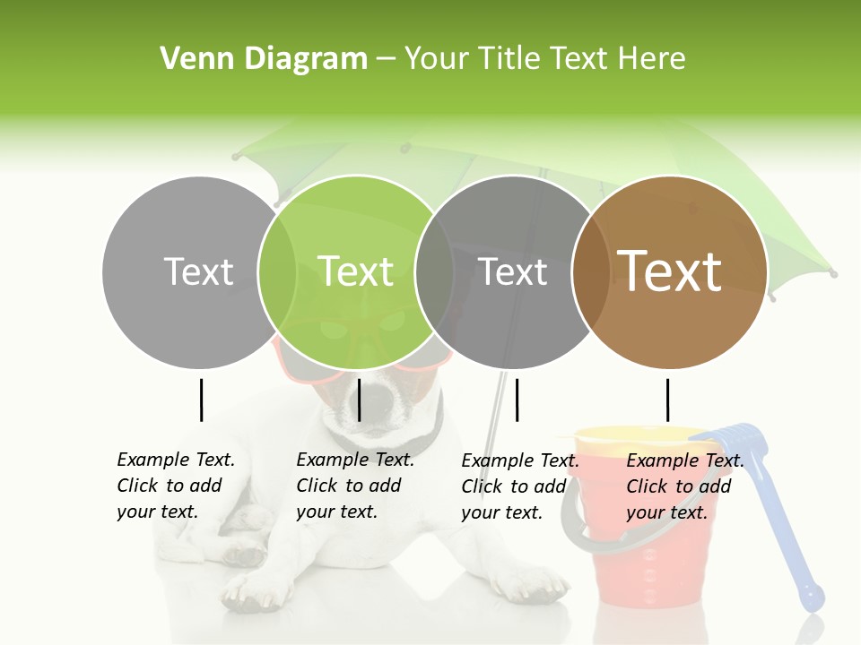 Orange Summertime Blue PowerPoint Template